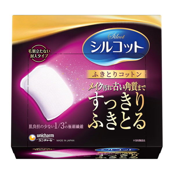 unicharm ユニ・チャーム シルコット うるうるコットン 40枚入×1箱