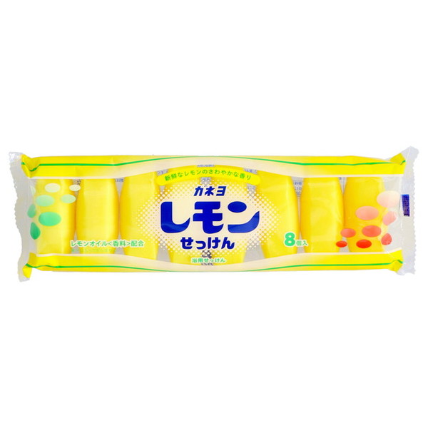 カネヨ石鹸 レモン 45g 8P×1個の商品画像