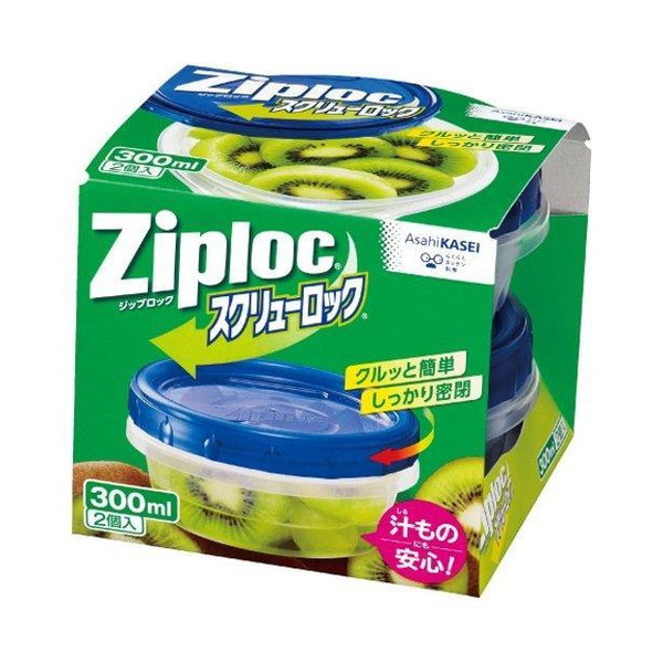 ジップロック ジップロック スクリューロック 300ml 【2個入×24セット