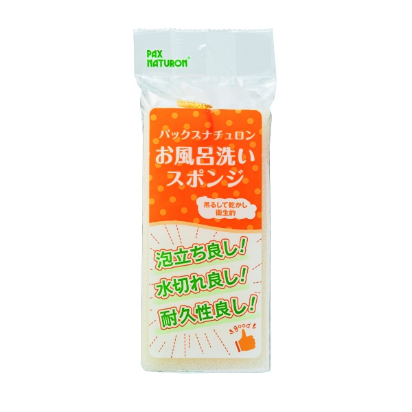 パックスナチュロン お風呂洗いスポンジ × 1個の商品画像