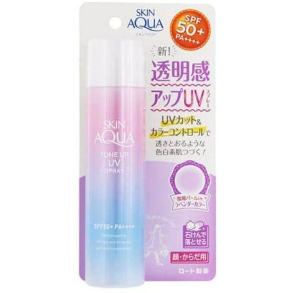 スキンアクア トーンアップ UVスプレー SPF50＋ PA＋＋＋＋ 70g×1個の商品画像