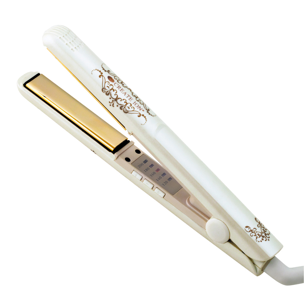 クレイツ　ストレートヘアアイロン（保証書とレシート付き）　一度のみの使用 中古品）クレイツ ストレートヘアアイロン（保証書とレシート付き