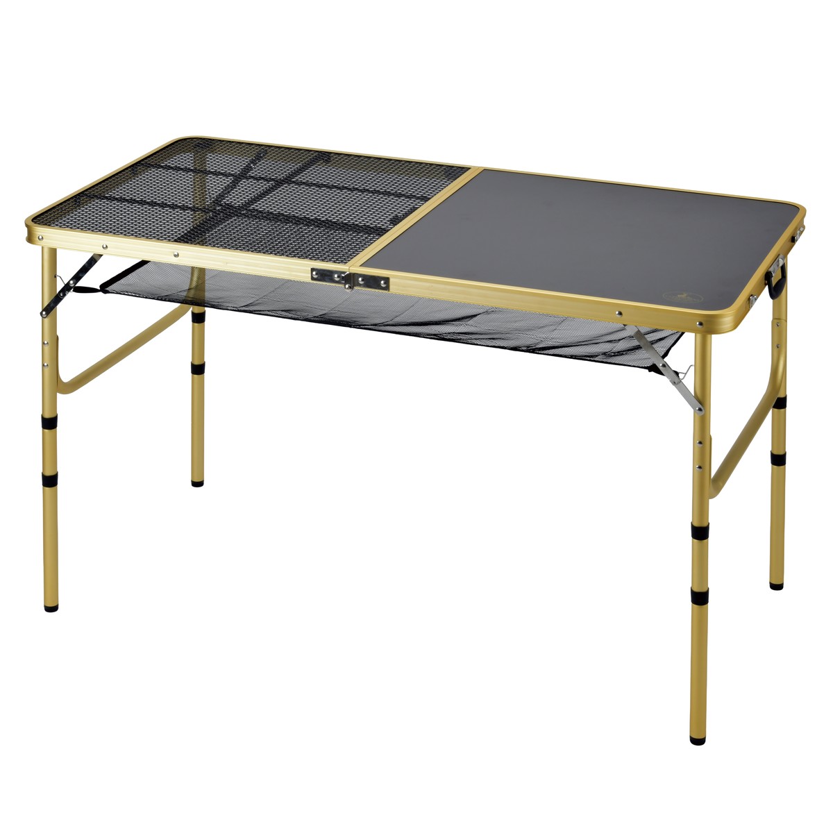 CAPTAIN STAG ハーフメッシュテーブル 60x40cm 2個セット CAPTAIN STAG ビストロ ハーフメッシュテーブル 60x40 UC-578