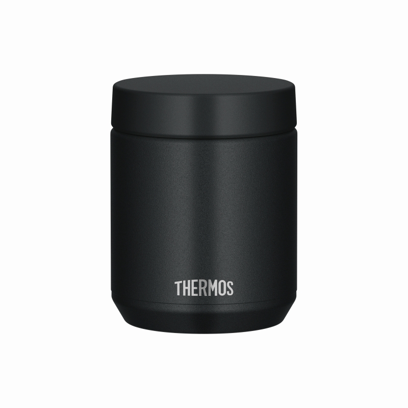 サーモス THERMOS 真空断熱スープジャー 400ml JED-400 BK ブラックの商品画像