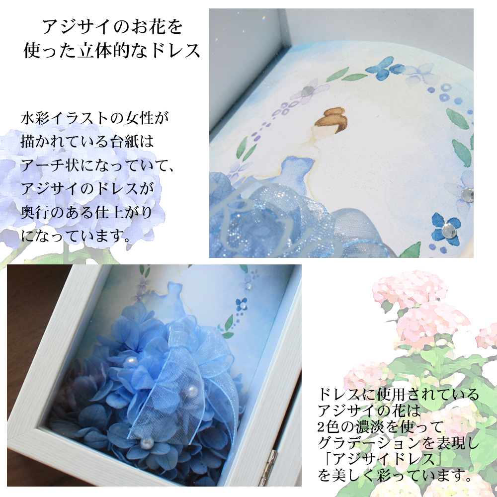 正規品質保証 プリザーブドフラワー プレゼント 名入れ フォトフレーム アジサイ 紫陽花 結婚 写真 誕生日 お祝い 記念品 両親 退職 還暦 Aynaelda Com