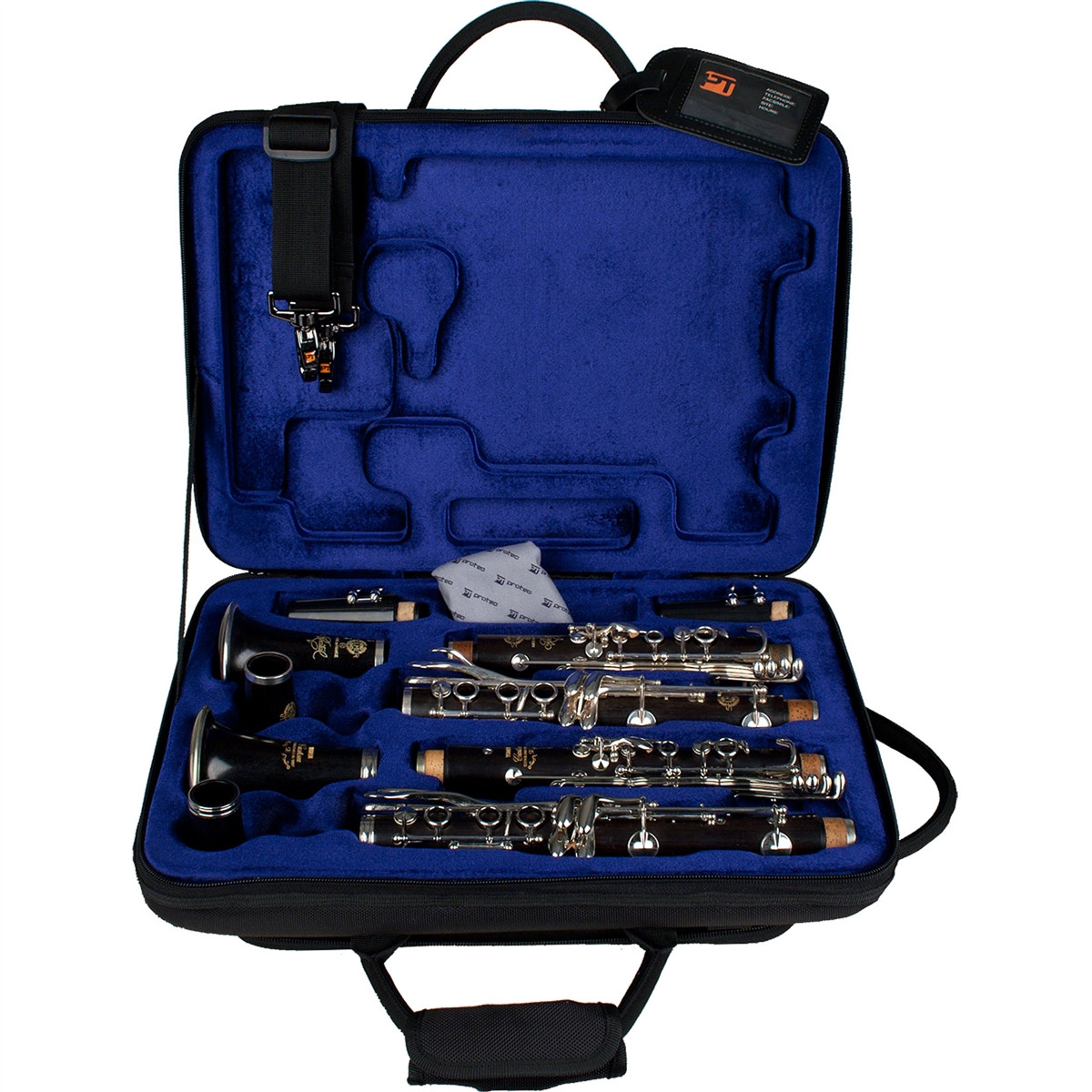  clarinet case Pro Tec B♭ clarinet A clarinet double case PB307D