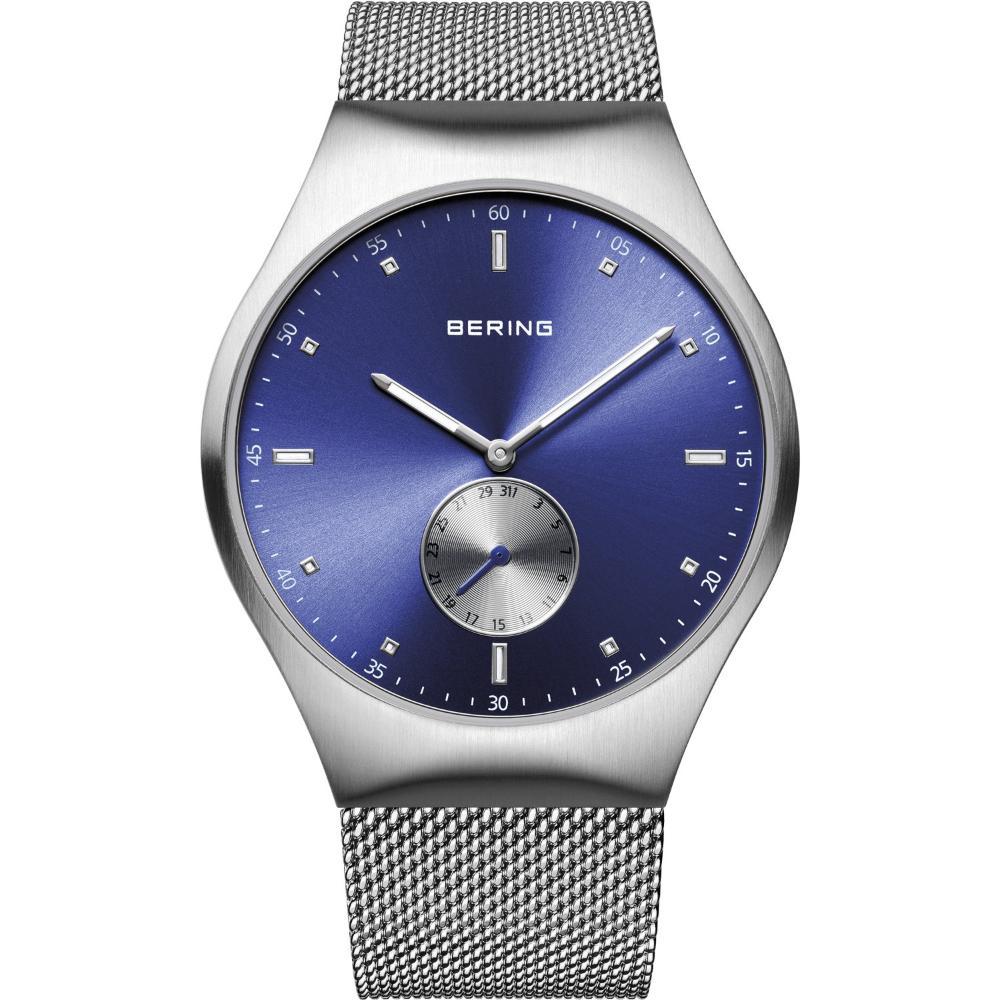 Bering Time 70142???007メンズスマートトラベラーコレクションWatch withステンレススチールStrap and Scrat Bering Time 007メンズスマートトラベラーコレクションWatch withステンレススチールStrap and BERING
