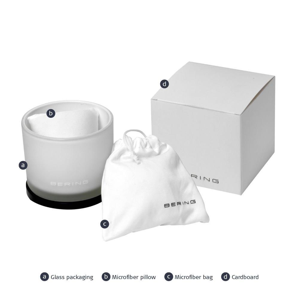 Bering Time 70142???007メンズスマートトラベラーコレクションWatch withステンレススチールStrap and Scrat Bering Time 007メンズスマートトラベラーコレクションWatch withステンレススチールStrap and BERING