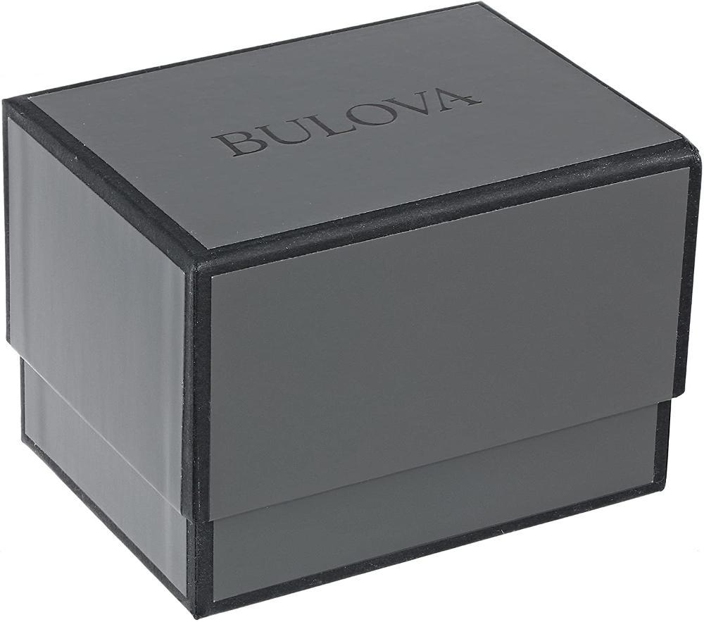 Bulova Marine Star Chrono Two Tone 98B230 CASSISカシス ワニ革 時計ベルト 裏面防水 ADONARA CAOUTCHOUC SHINY アドナラカウチックシャイニー 18mm