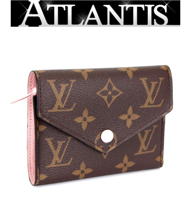 週末セール‼️ルイヴィトン ヴィクトリーヌ ローズバレリーヌ M62360 ルイ・ヴィトン モノグラム ポルトフォイユ・ヴィクトリーヌ ローズ