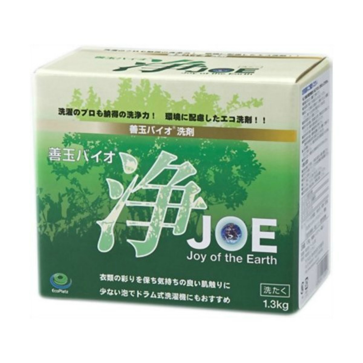 EcoPlatz エコプラッツ 浄 JOE 1.3kg×1個 粉末洗剤の商品画像