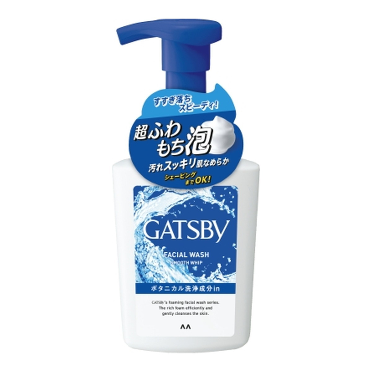 GATSBY ギャツビー フェイシャルウォッシュ スムースホイップ 150ml×1 男性用洗顔料の商品画像