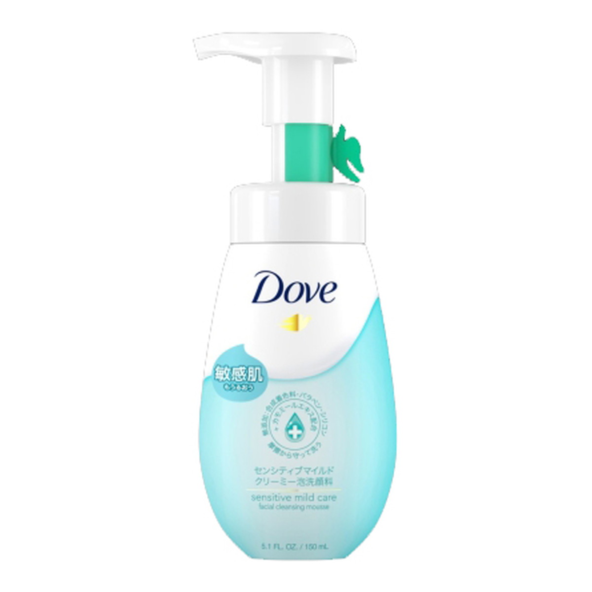 Dove（パーソナル・ケア） ダヴ センシティブマイルド クリーミー泡洗顔料 150ml×1 洗顔の商品画像