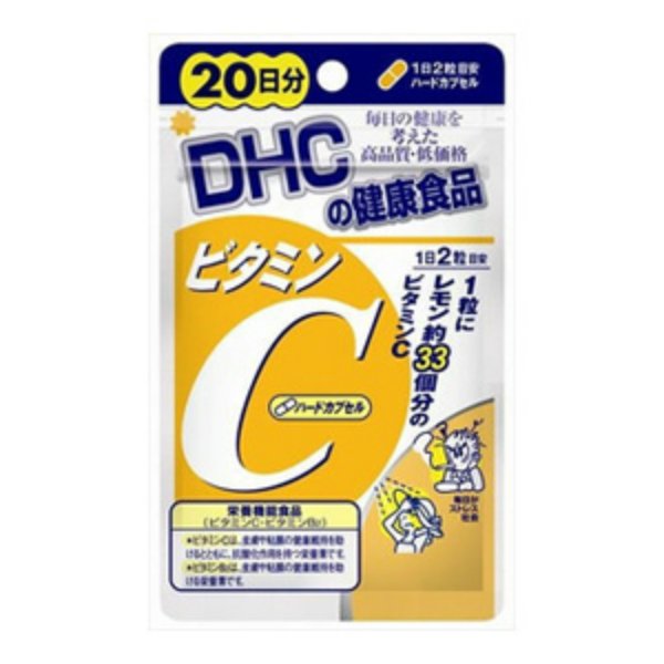 DHC DHC ビタミンC ハードカプセル 20日分 40粒 × 4個 ビタミンC（サプリメント）の商品画像