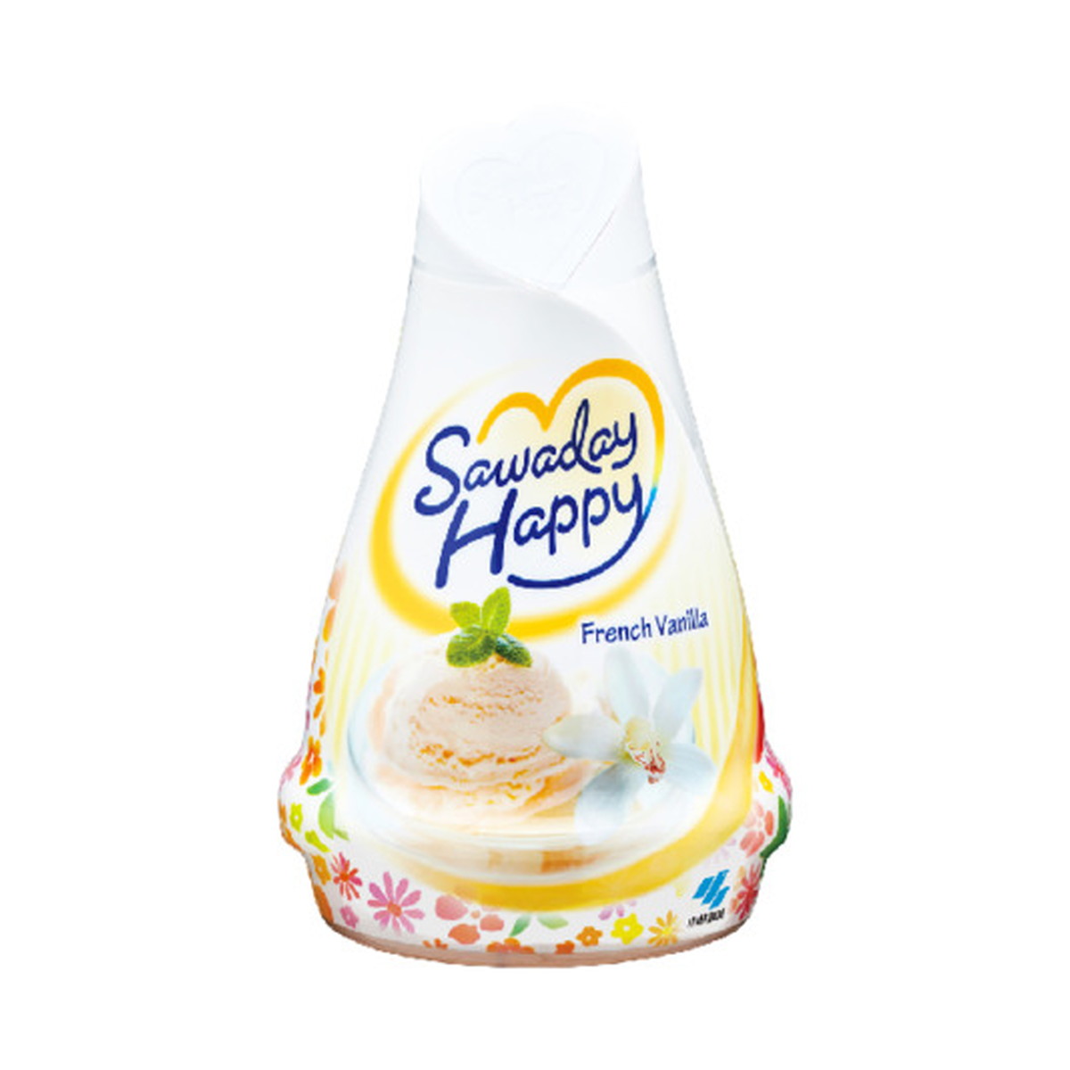 小林製薬 Sawaday Happy（サワデーハッピー） フレンチバニラ 120g×3個 サワデー 部屋用（芳香剤、消臭剤）の商品画像