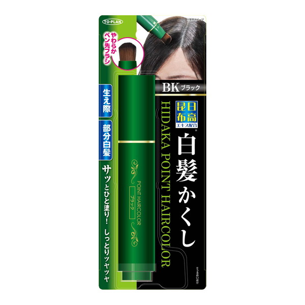 東京企画販売 日高白髪かくし 20g （ブラック） レディース白髪染めの商品画像