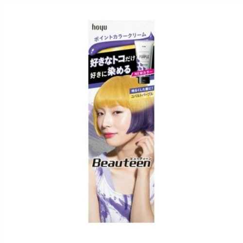 hoyu ビューティーン ポイントカラークリーム 140g （コバルトパープル） × 1 ビューティーン レディースヘアカラーリングの商品画像