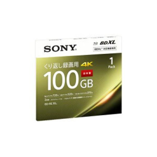 ソニー ブルーレイ BD-RE XL 100GB 25枚 25BNE3VEPP2