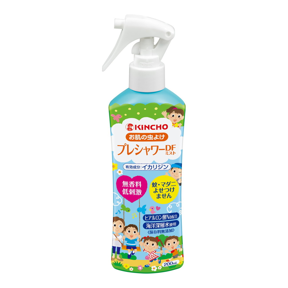 KINCHO プレシャワー 虫よけキンチョールDF パウダーフリー 200ml×1本の商品画像