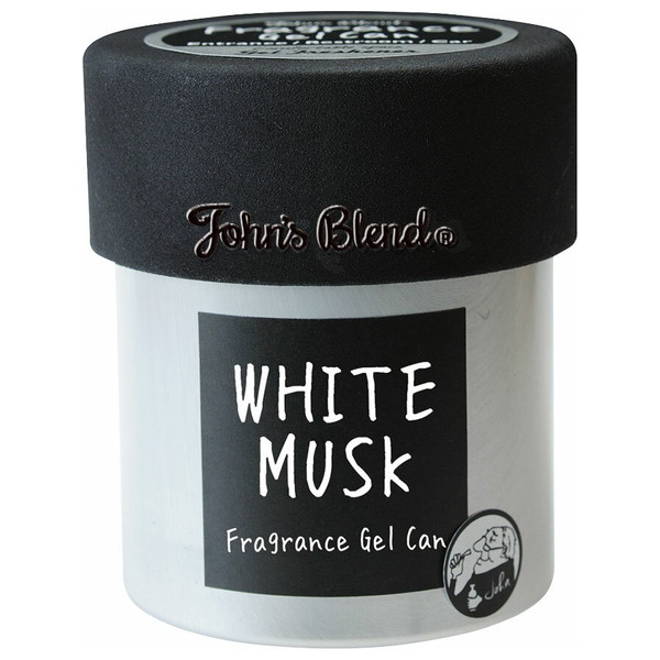 John's Blend ジョンズブレンド フレグランスジェル 缶 ホワイトムスク 85g OA-JON-38-1 × 1個の商品画像