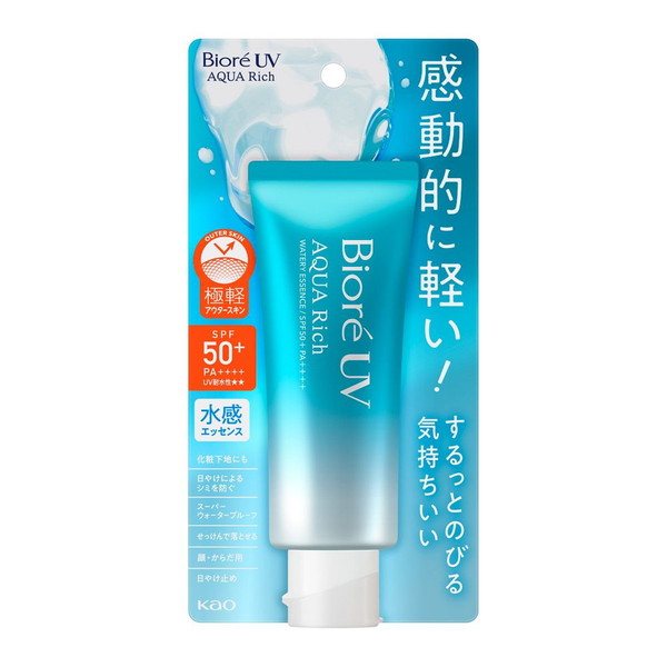 ビオレUV アクアリッチ ウォータリーエッセンス SPF50＋ PA＋＋＋＋ 70g×1個の商品画像