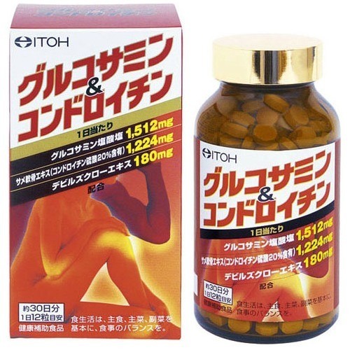 井藤漢方製薬 グルコサミン＆コンドロイチン 360粒 × 1個の商品画像