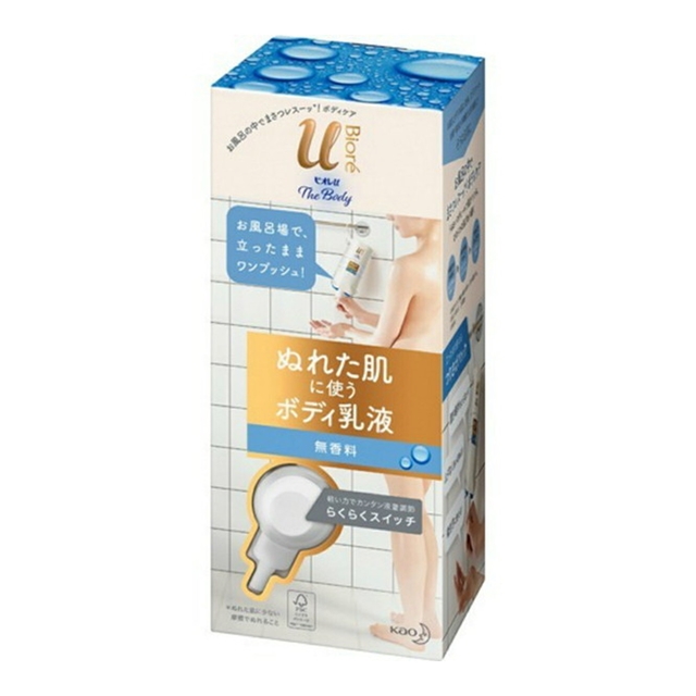 Kao ビオレu ザ ボディ ぬれた肌に使うボディ乳液 BOXセット 300ml（無香料）×12 Biore ビオレu ボディローションの商品画像