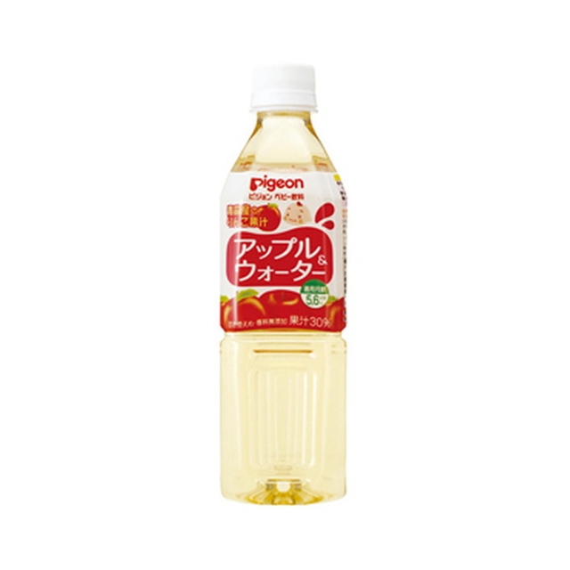 Pigeon アップル＆ウォーター ペットボトル 500ml×24本の商品画像