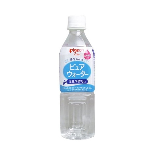 Pigeon ピュアウォーター ペットボトル 500ml×24本の商品画像