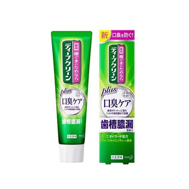 Kao ディープクリーン 薬用ハミガキ 口臭ケア ハーブジャスミンティーの香味 100g×48本 ディープクリーン 歯磨き粉の商品画像