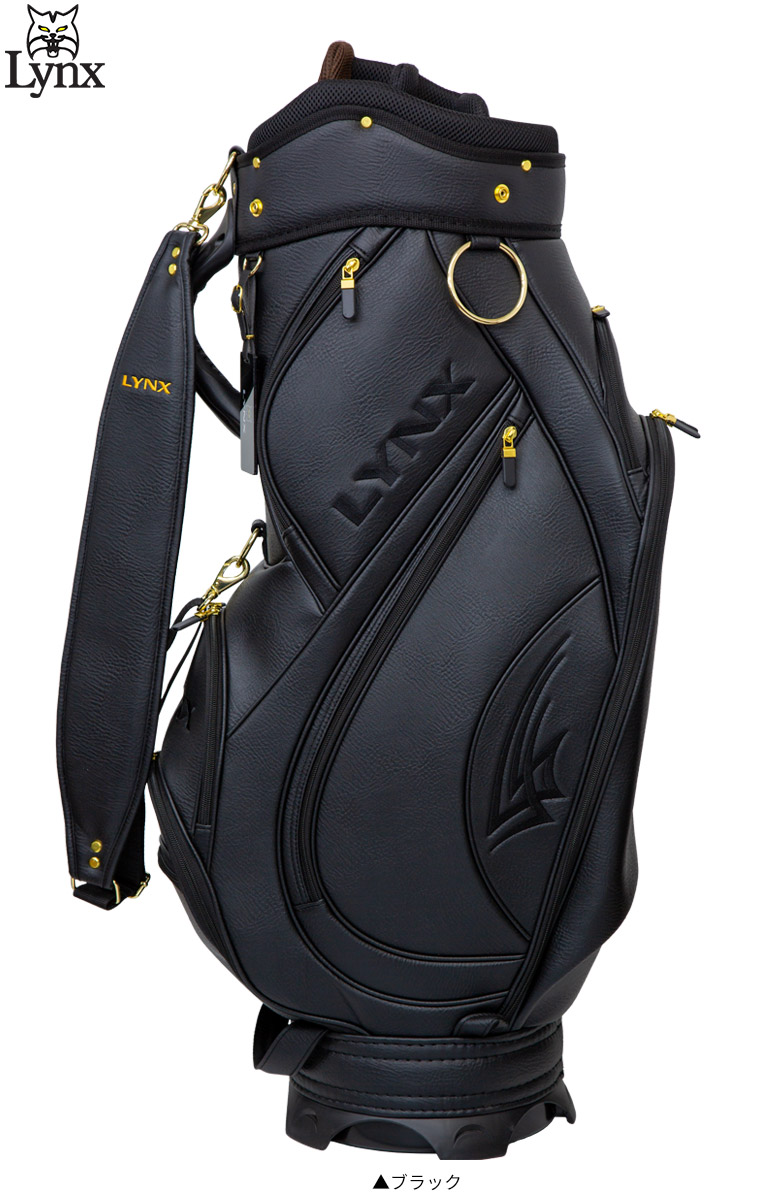 [ free shipping ] links black cat NEW RG Cart caddy bag black BLACK CAT Golf bag 