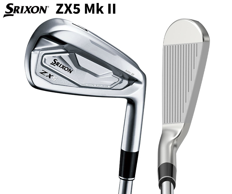 [ custom specifications ] Dunlop Srixon ZX5 Mk-II iron set 6 pcs set (5-P) NS Pro MODUS3 TOUR105 steel shaft SRIXON MK2 Mark 2mo-das