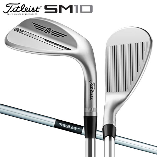 Titleist Vokey（SPIN MILLED）SM10 ウェッジ［Dynamic Gold］（46°/10°F）ツアークロムの商品画像