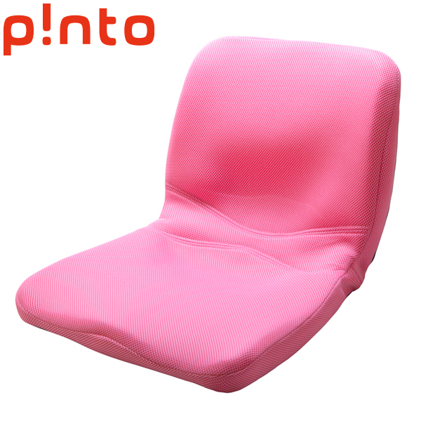 ピント 姿勢矯正クッション椅子 W430×D430×H380mm （ピンク）の商品画像