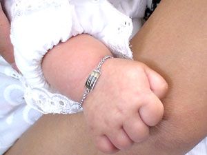  baby bracele lady's platinum 900 celebration of a birth free shipping sale SALE