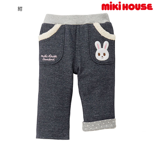 *30%OFF распродажа * Miki House mikihouse с изнанки флис брюки (80cm*90cm*100cm)