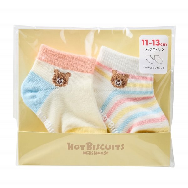  Miki House hot винт ketsumikihouse low cut носки упаковка 2 пар комплект (9-10cm*11-13cm*13-15cm*15-17cm*17-19cm) мужчина девочка ребенок носки 