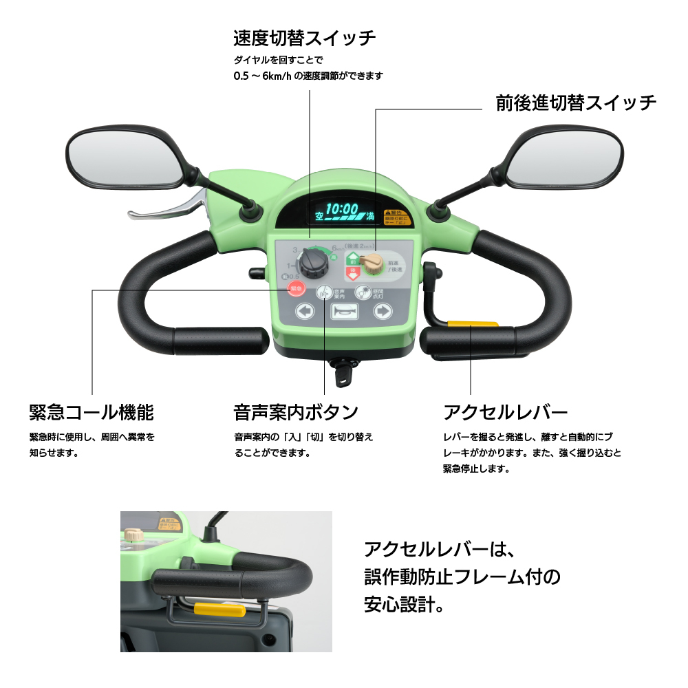  Fukushima префектура внутри ограничение лицензия не нужна электрическая тележка в аренду (1 месяцев )se rio .. Smile 