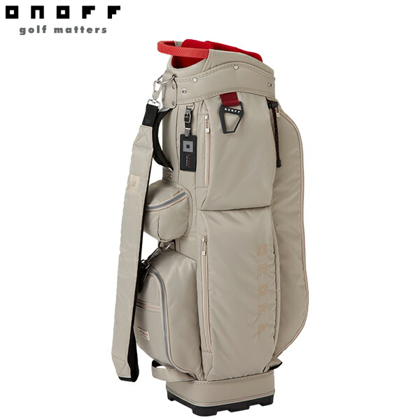 ONOFF Caddie Bag OB0424 45（サンドベージュ）の商品画像