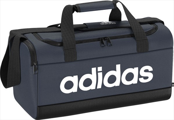 adidas エッセンシャルズ ロゴ ダッフルバッグ XS 60202 GN2035（クルーネイビー/ブラック/ホワイト） スポーツ用ボストンバッグの商品画像