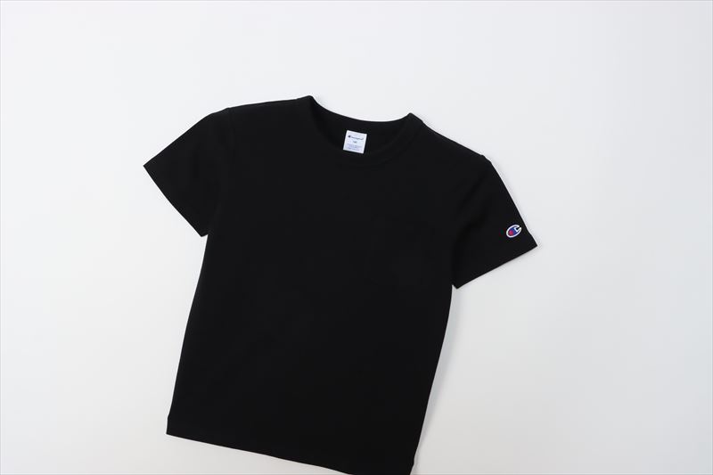 [1 пункт до почтовая доставка возможно ] [Champion] Champion Kids Short рукав карман футболка (CK-Z303)(090) черный [ посылать за товар ]