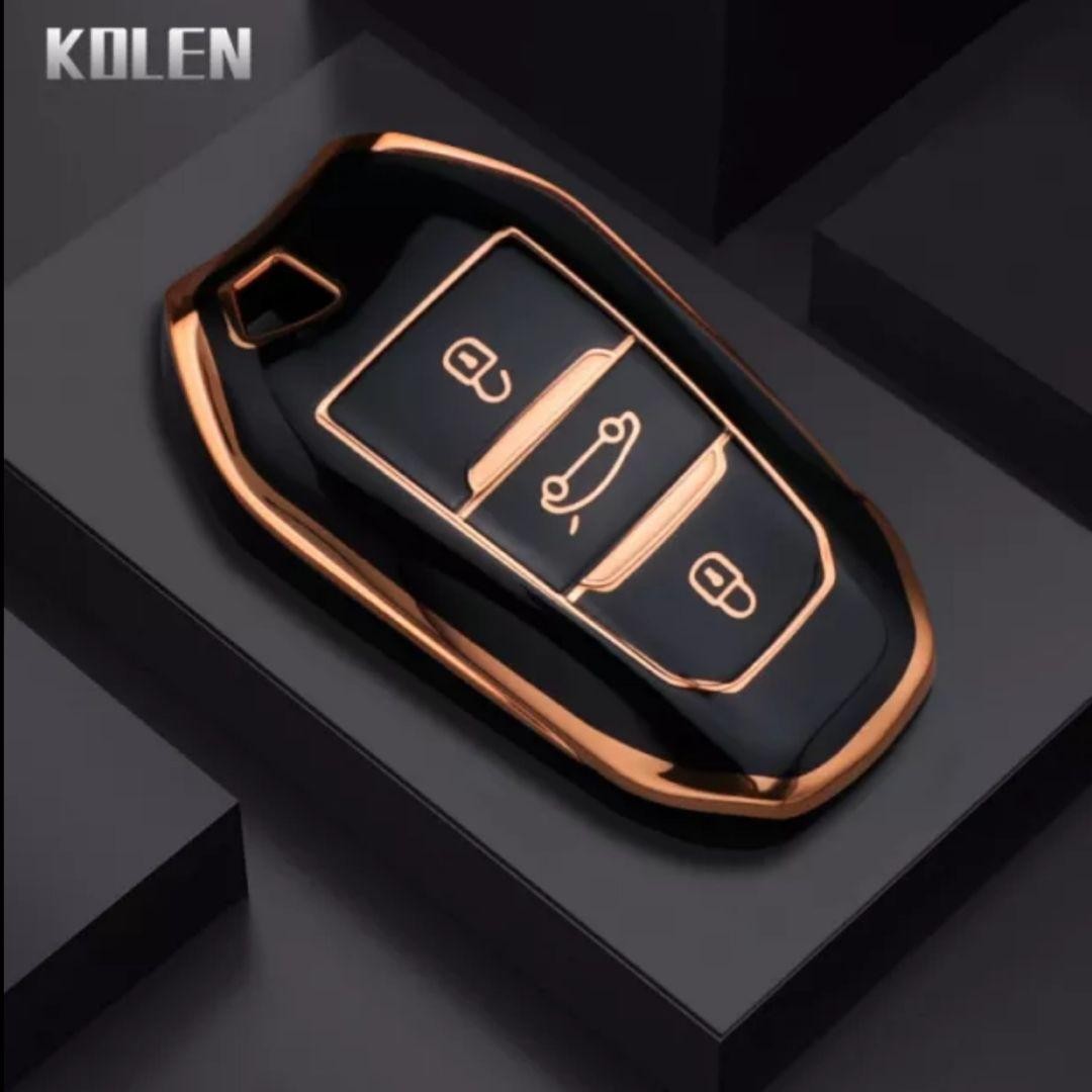  Peugeot Citroen специальный брелок для ключа чехол для ключей "умный" ключ ключ покрытие силикон водонепроницаемый Peugeot 3008 208 308 508 408 2008 307 4008 Citroen Picasso 