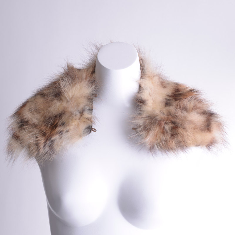  fox color tippet fur fur made in Japan processing for 