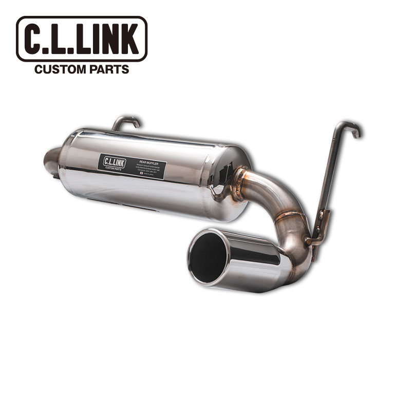 C.L.LINK リアマフラー タイプ1 シングル出し ステンレス ジムニー JB64/ジムニーシエラ JB74 CMJ-Type1-6474