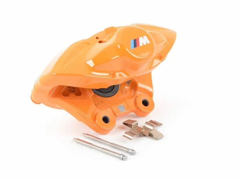 [BMW original ]M Performance rear brake caliper ( left side / orange ) M2(F87),M3(F80) etc. 34206855485