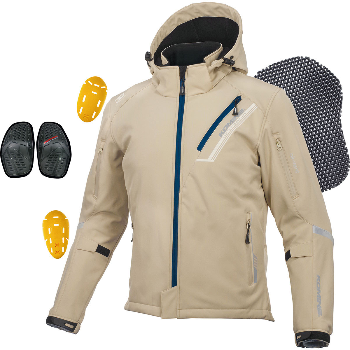 Komine (KOMINE) женский /JK-579 защита soft ракушка winter Parker ifCamouflage WL размер 