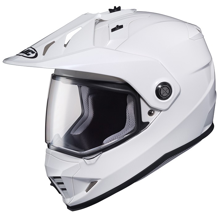 RS TAICHI DS-X1 SOLID Mサイズ （57-58cm） ホワイト バイク用　オフロードヘルメットの商品画像