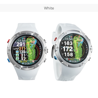 ショットナビ☆EvolvePro☆白☆美品ゴルフ用GPSナビ ShotNavi（ショットナビ） 《限定2大特典》【アウトレット/箱つぶれ