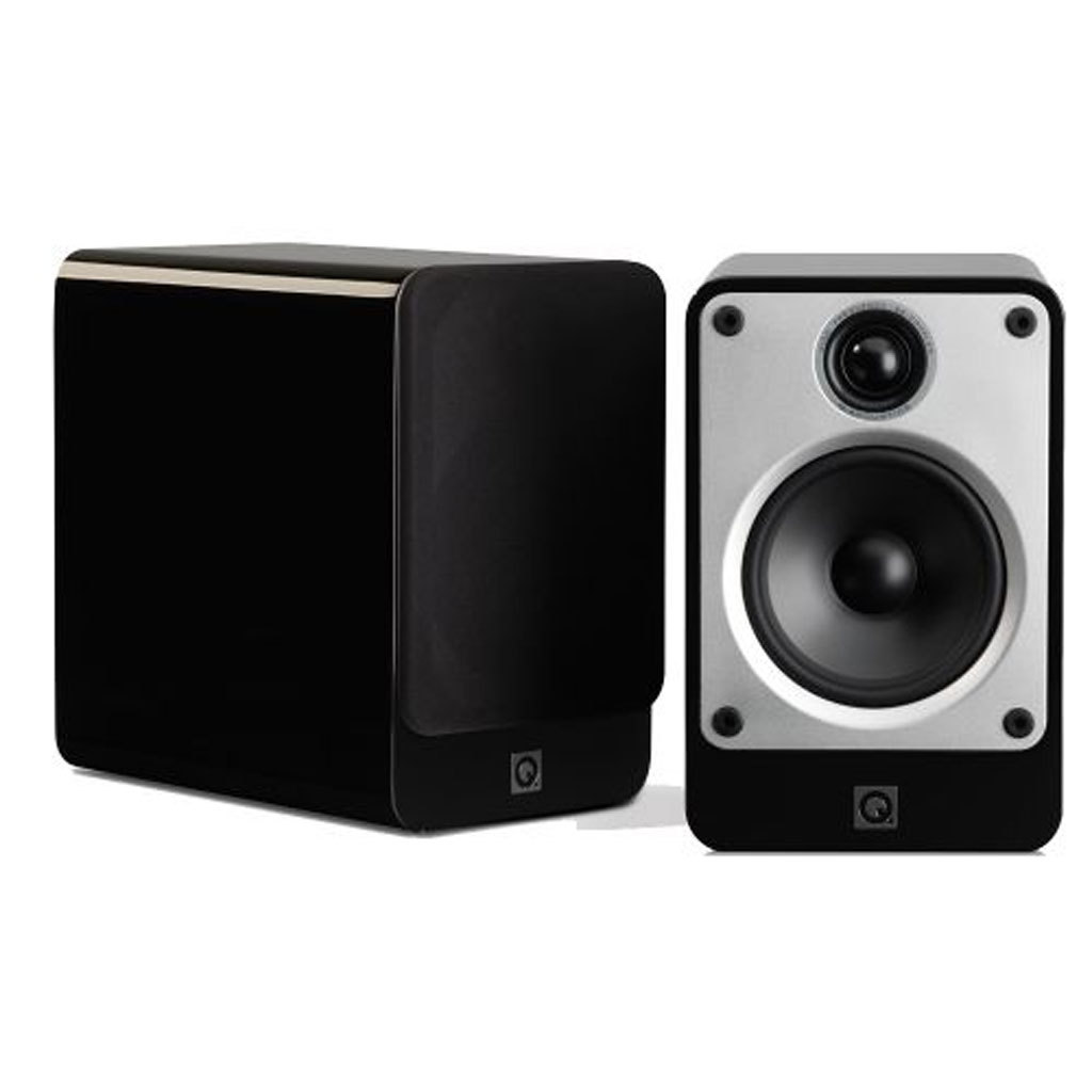 CONCEPT 20 [BLK: черный ] Q Acoustics [ кий акустический s] книжная полка динамик [ пара ]
