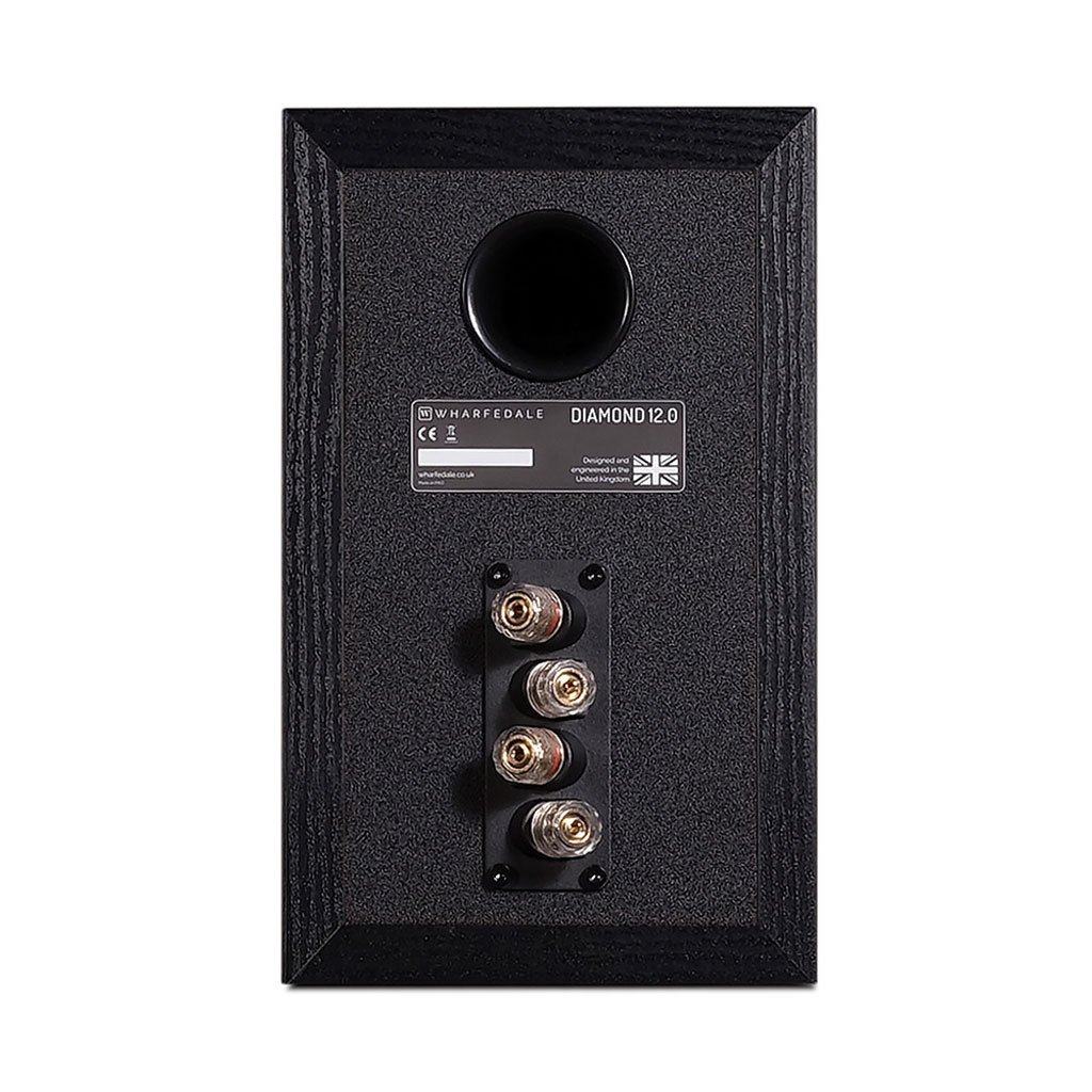 DIAMOND 12.0 [BL: черный ] Wharfedale [ wharfedale ] книжная полка динамик [ пара ]